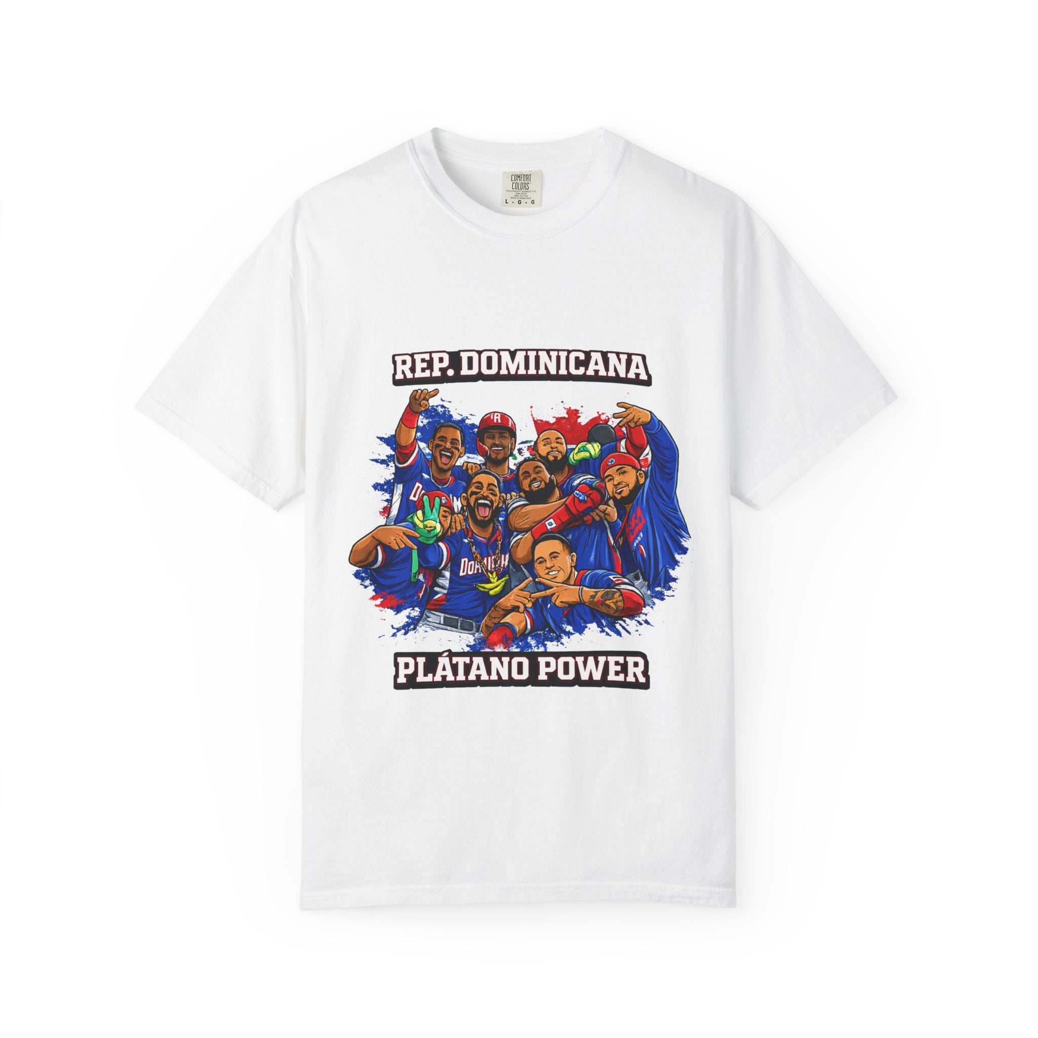 Dominican Republic Plátano Power T-Shirt — Rep. Dominicana Graphic Tee